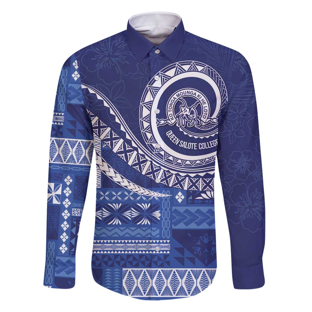 Queen Salote College 100th Anniversary Family Matching Off Shoulder Maxi Dress and Hawaiian Shirt QSC Royal Girls - Polynesian Pride