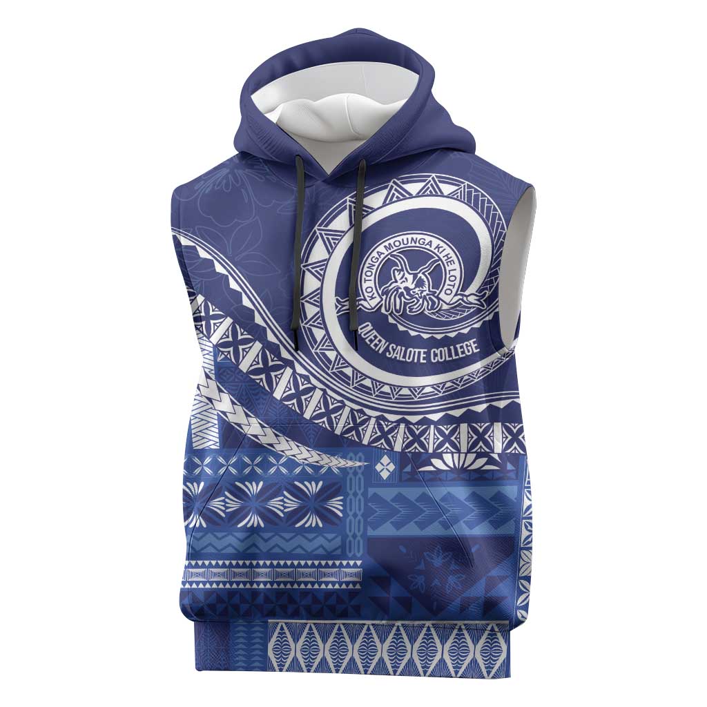 Queen Salote College 100th Anniversary Sleeveless Hoodie QSC Royal Girls - Polynesian Pride