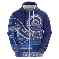 Queen Salote College 100th Anniversary Zip Hoodie QSC Royal Girls - Polynesian Pride