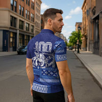 Queen Salote College 100th Anniversary Zipper Polo Shirt QSC Royal Girls - Polynesian Pride