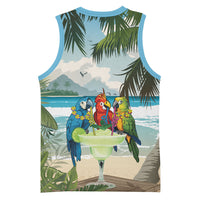 Wish You A Merry Martini Christmas Basketball Jersey Cocktail Parrot-dise LT7 - Polynesian Pride