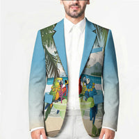 Wish You A Merry Martini Christmas Blazer Cocktail Parrot-dise LT7 - Polynesian Pride