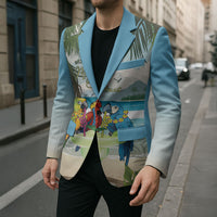 Wish You A Merry Martini Christmas Blazer Cocktail Parrot-dise LT7 - Polynesian Pride