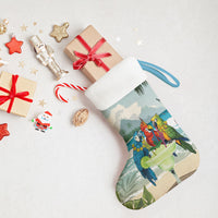 Wish You A Merry Martini Christmas Stocking Cocktail Parrot-dise