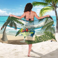 Wish You A Merry Martini Christmas Sarong Cocktail Parrot-dise LT7 - Polynesian Pride