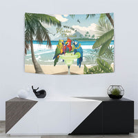 Wish You A Merry Martini Christmas Tapestry Cocktail Parrot-dise LT7 - Polynesian Pride