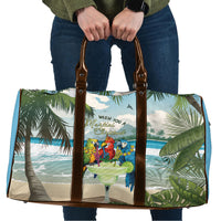 Wish You A Merry Martini Christmas Travel Bag Cocktail Parrot-dise LT7 Multicolor - Polynesian Pride