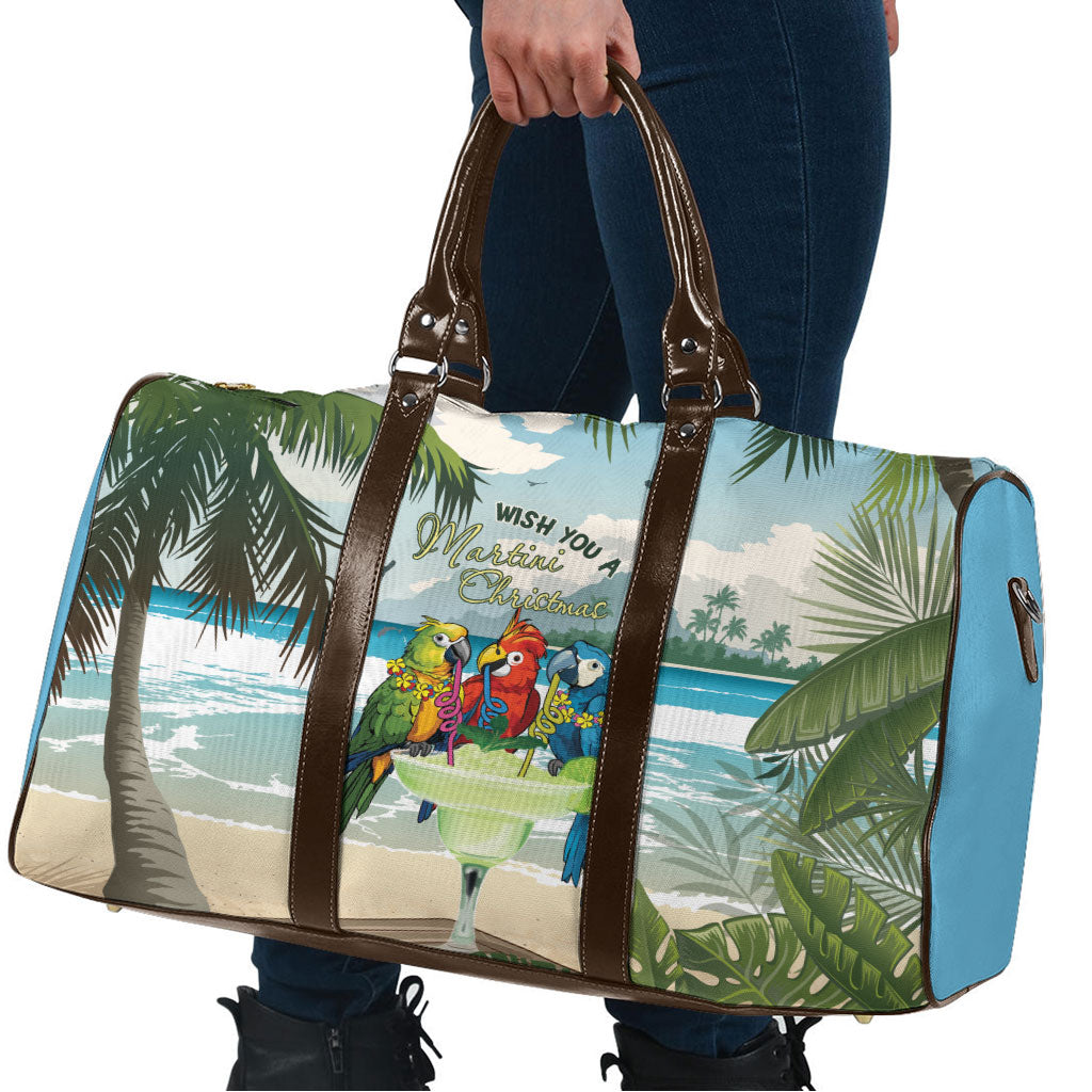 Wish You A Merry Martini Christmas Travel Bag Cocktail Parrot-dise LT7 - Polynesian Pride