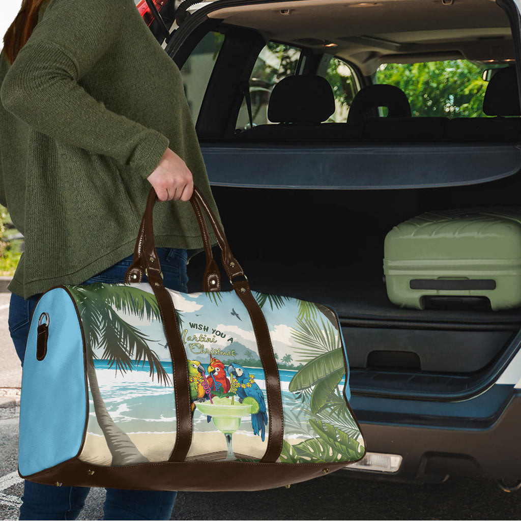 Wish You A Merry Martini Christmas Travel Bag Cocktail Parrot-dise LT7 - Polynesian Pride