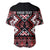 Personalised Aotearoa Waitangi Baseball Jersey Taniko Motifs - Mania Gecko