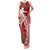 Personalised Hawaii Wahine Family Matching Tank Maxi Dress and Hawaiian Shirt Women's Day Ohia Lehua LT7 Mom's Dress Red - Polynesian Pride