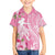 Personalised Hawaii Wahine Family Matching Tank Maxi Dress and Hawaiian Shirt Women's Day Maui Lokelani Roses LT7 Son's Shirt Pink - Polynesian Pride