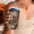 Personalized Tonga Ngatu 4 in 1 Can Cooler Tumbler Vintage Brown Manulua Motifs
