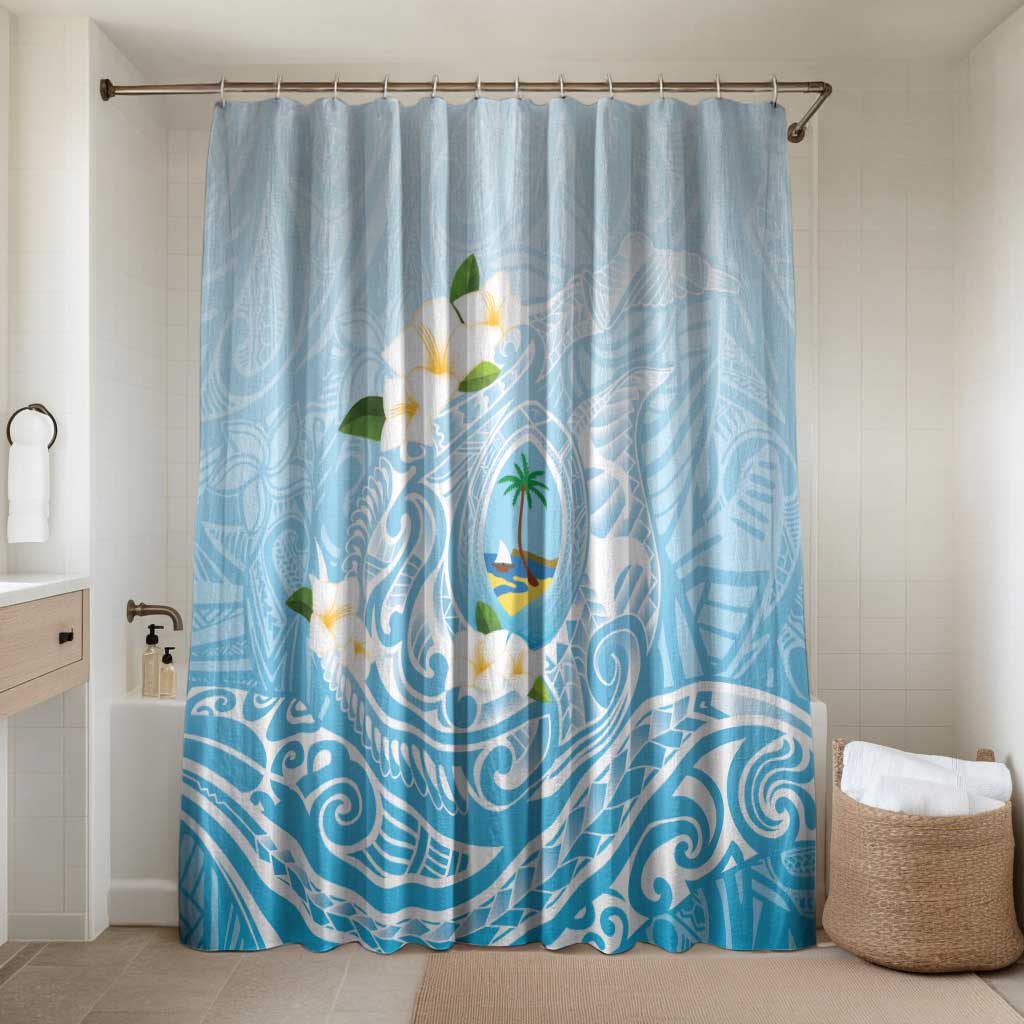 Guam Fishhook Mix Guasali Flowers Bathroom Set Dreaming Turquoise
