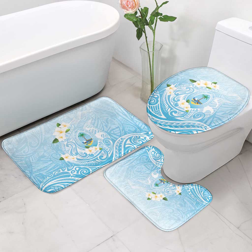 Guam Fishhook Mix Guasali Flowers Bathroom Set Dreaming Turquoise
