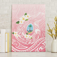Guam Fishhook Mix Guasali Flowers Canvas Wall Art Dreaming Coral