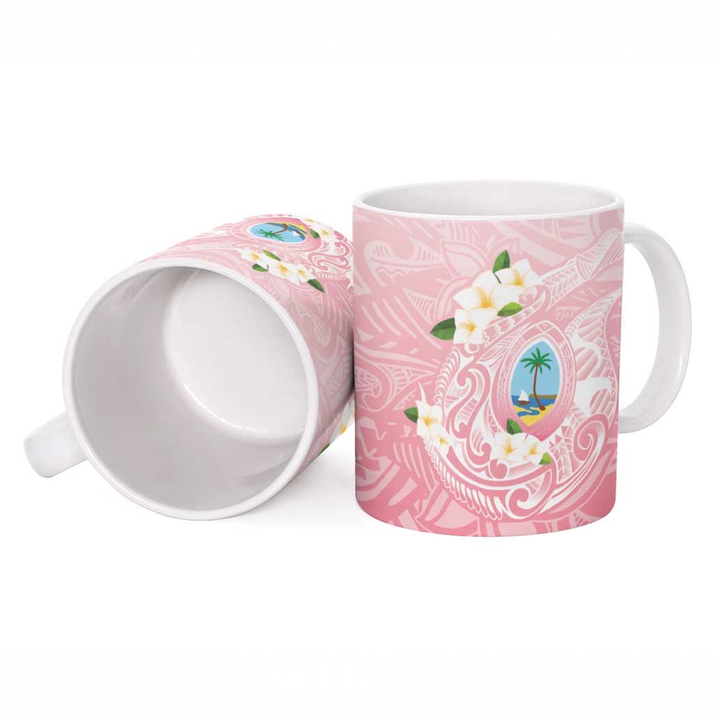 Guam Fishhook Mix Guasali Flowers Ceramic Mug Dreaming Coral