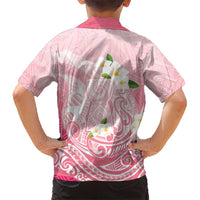 Guam Fishhook Mix Guasali Flowers Family Matching Summer Maxi Dress and Hawaiian Shirt Dreaming Coral LT7 - Polynesian Pride