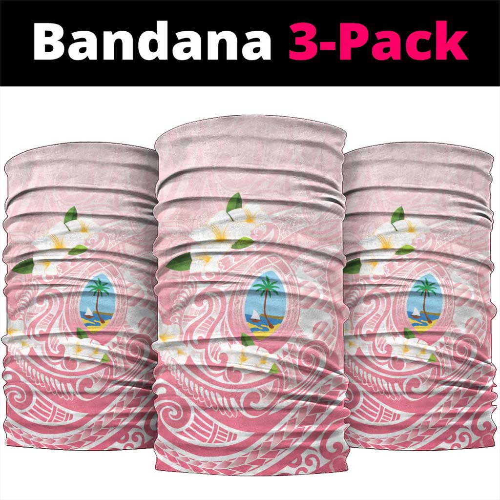 Guam Fishhook Mix Guasali Flowers Neck Gaiter Dreaming Coral
