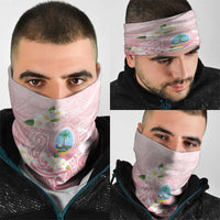 Guam Fishhook Mix Guasali Flowers Neck Gaiter Dreaming Coral