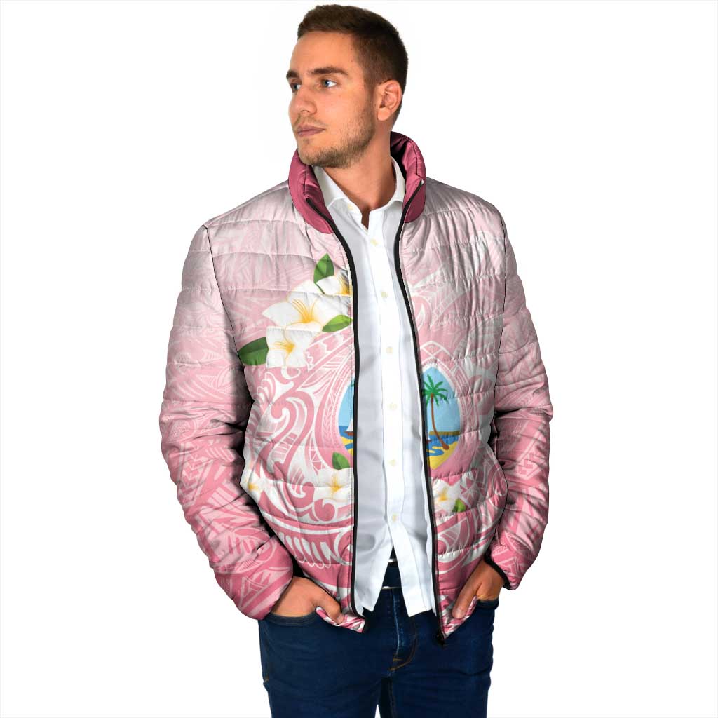 Guam Fishhook Mix Guasali Flowers Padded Jacket Dreaming Coral