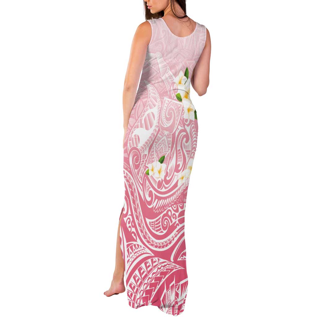 Guam Fishhook Mix Guasali Flowers Tank Maxi Dress Dreaming Coral
