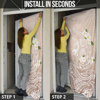Guam Fishhook Mix Guasali Flowers Door Cover Dreaming Hazel