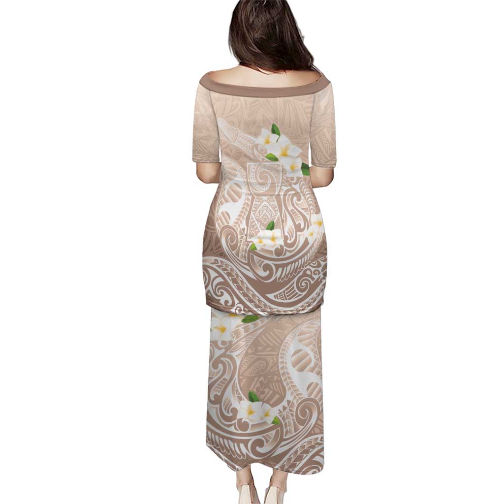 Guam Fishhook Mix Guasali Flowers Family Matching Puletasi and Hawaiian Shirt Dreaming Hazel