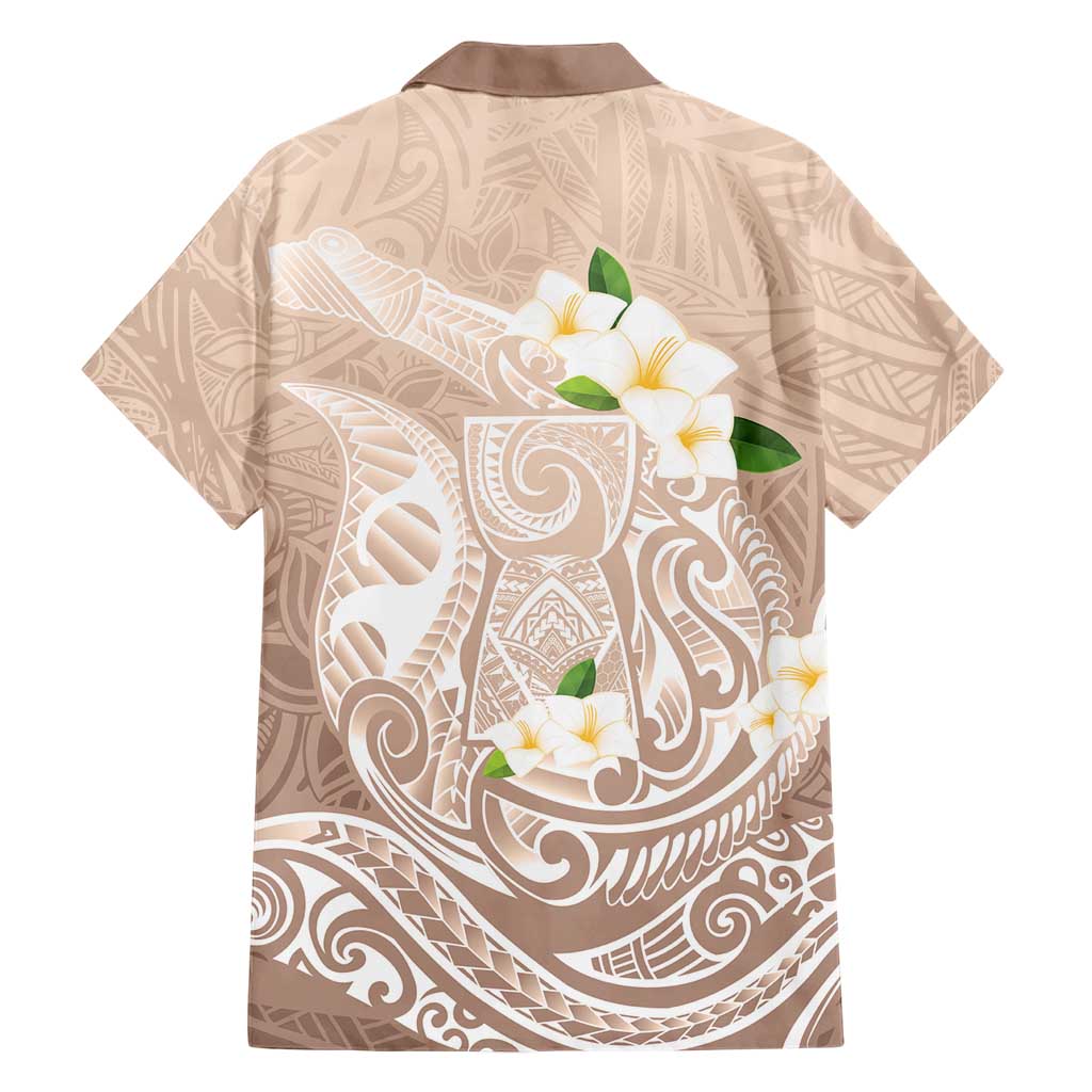 Guam Fishhook Mix Guasali Flowers Family Matching Tank Maxi Dress and Hawaiian Shirt Dreaming Hazel LT7 - Polynesian Pride