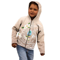 Guam Fishhook Mix Guasali Flowers Kid Hoodie Dreaming Hazel