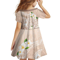 Guam Fishhook Mix Guasali Flowers Kid Short Sleeve Dress Dreaming Hazel