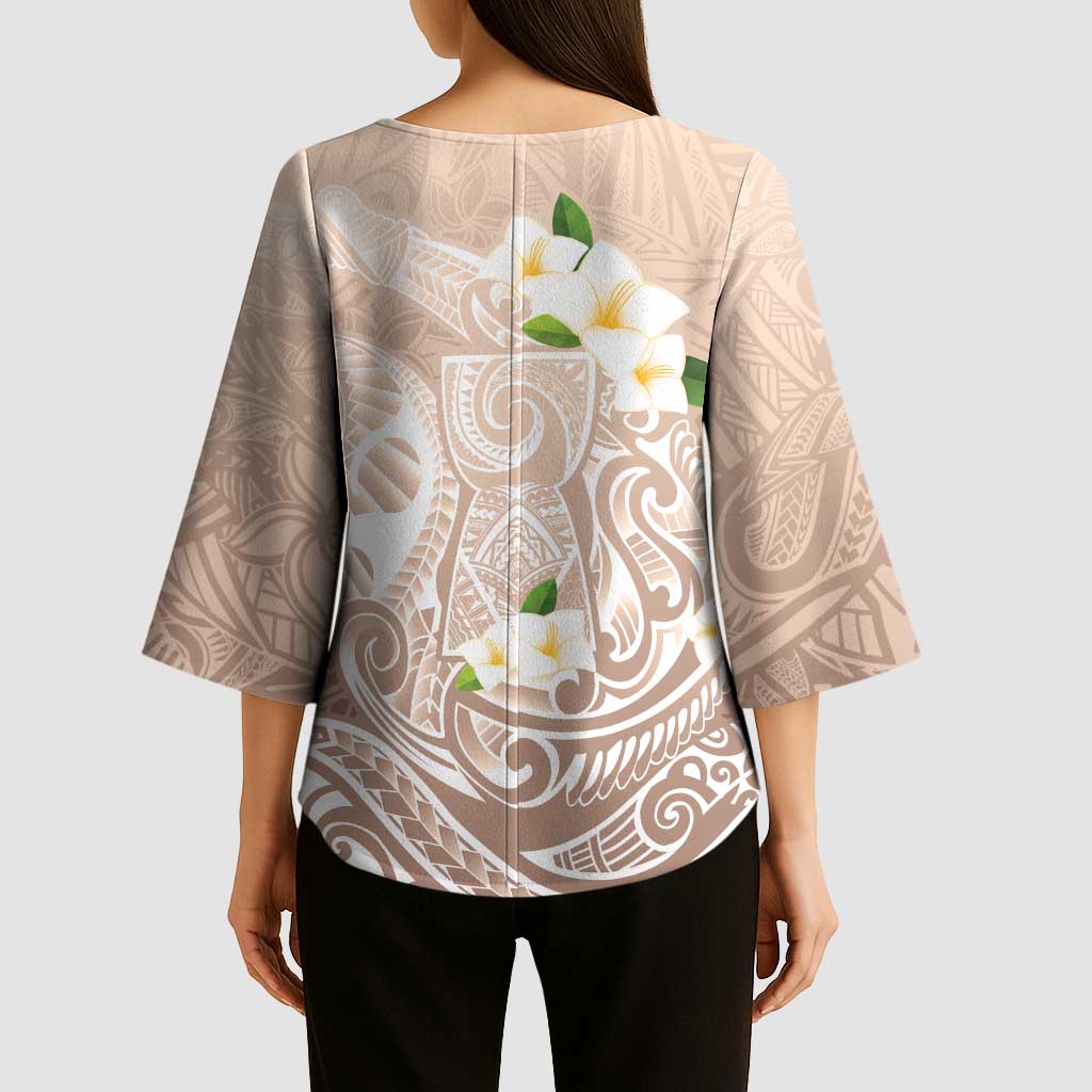 Guam Fishhook Mix Guasali Flowers Kimono Sleeve Blouse Dreaming Hazel