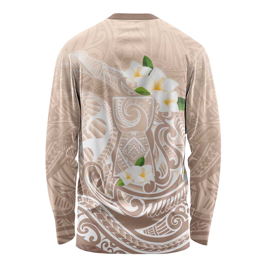 Guam Fishhook Mix Guasali Flowers Long Sleeve Shirt Dreaming Hazel