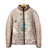 Guam Fishhook Mix Guasali Flowers Padded Jacket Dreaming Hazel