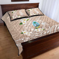 Guam Fishhook Mix Guasali Flowers Quilt Bed Set Dreaming Hazel