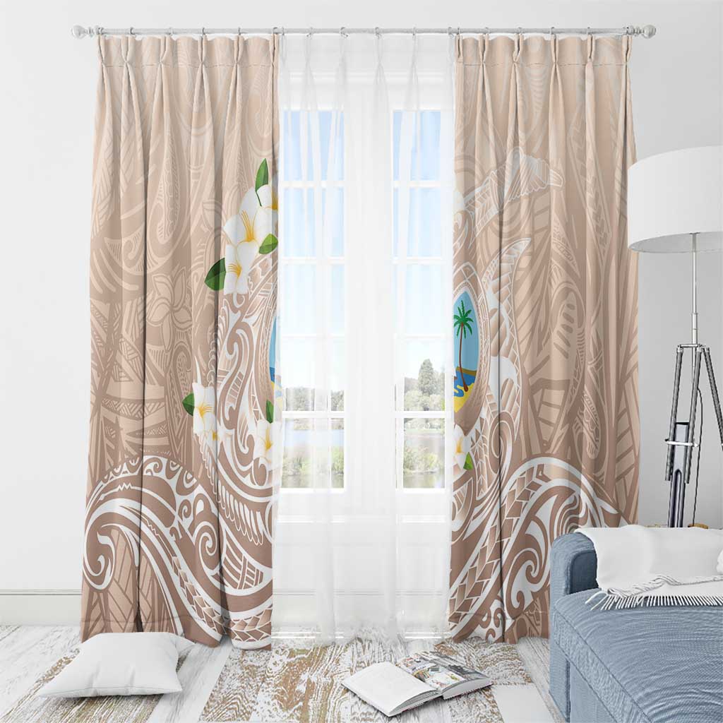 Guam Fishhook Mix Guasali Flowers Window Curtain Dreaming Hazel