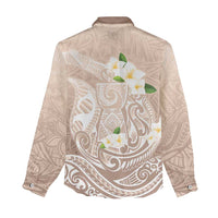Guam Fishhook Mix Guasali Flowers Women Casual Shirt Dreaming Hazel