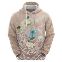 Guam Fishhook Mix Guasali Flowers Zip Hoodie Dreaming Hazel