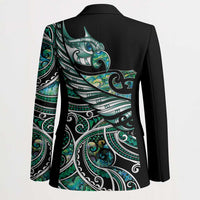 Maori Matariki - Manaia Blazer Emerald Paua Shell