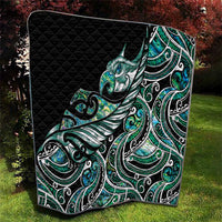 Maori Matariki - Manaia Quilt Emerald Paua Shell