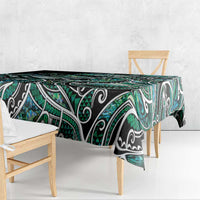 Maori Matariki - Manaia Tablecloth Emerald Paua Shell