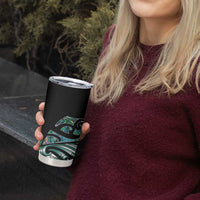 Maori Matariki - Manaia Tumbler Cup Emerald Paua Shell