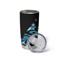 Maori Matariki - Manaia Tumbler Cup Galaxy Blue Paua Shell