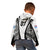 Personalised Fiji Rugby Kid Hoodie 2023 World Cup History Makers - White Ver LT7 - Polynesian Pride