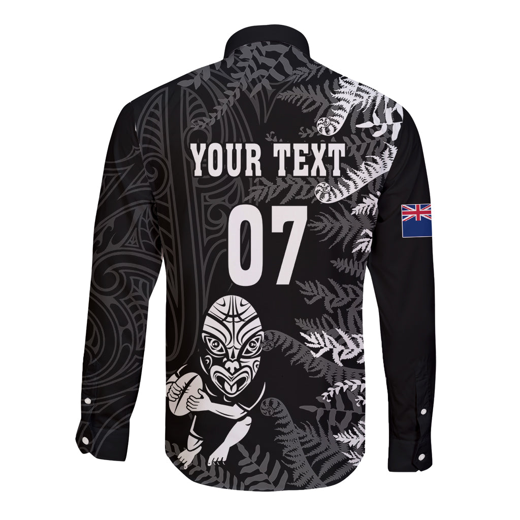 personalised-new-zealand-rugby-long-sleeve-button-shirt-silver-fern-basic-2023-world-cup