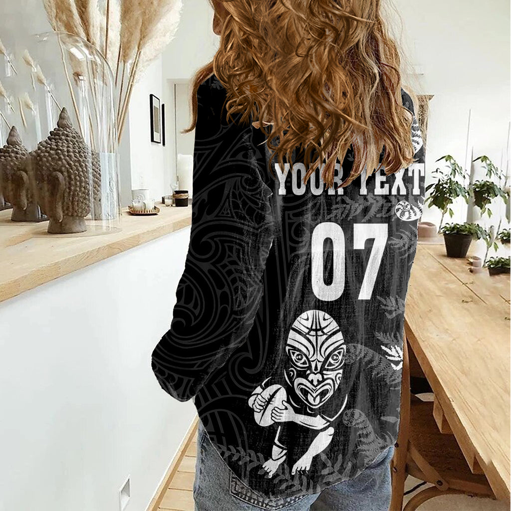 personalised-new-zealand-rugby-women-casual-shirt-silver-fern-basic-2023-world-cup