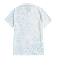 White Sunday Family Matching Mermaid Dress and Hawaiian Shirt Plumeria Tatau Mix Tapa LT7 - Polynesian Pride
