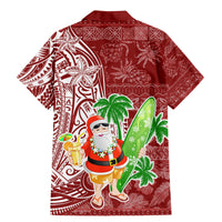 Hawaii Christmas Mele Kalikimaka Family Matching Mermaid Dress and Hawaiian Shirt Santa Claus LT7 - Polynesian Pride