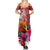 Papua New Guinea Christmas Summer Maxi Dress Bird-of-Paradise Special LT7 - Polynesian Pride