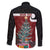 Personalised New Zealand Maori Christmas Family Matching Puletasi and Hawaiian Shirt Xmas Fern Mix Kowhawhai